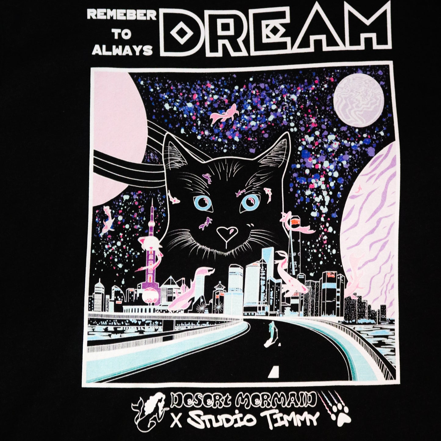 "Remember to Always Dream" Black Heather Unisex t-shirt