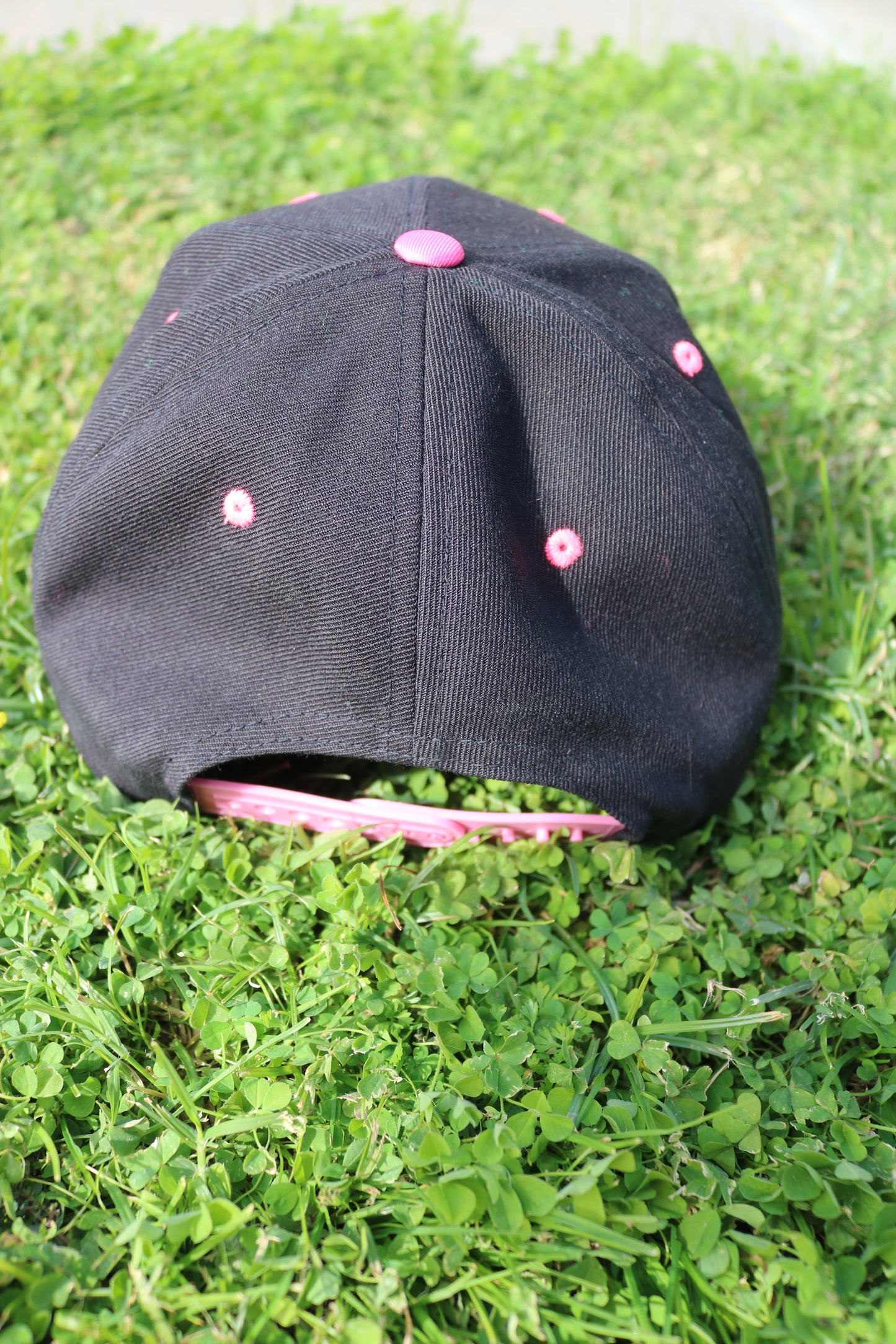 Desert Mermaid Black and Pink Snapback Hat