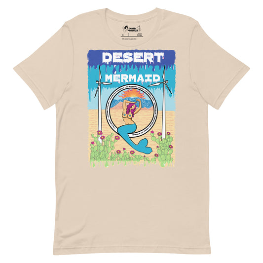 Desert Mermaid "Coachella Valley Cites" Unisex t-shirt