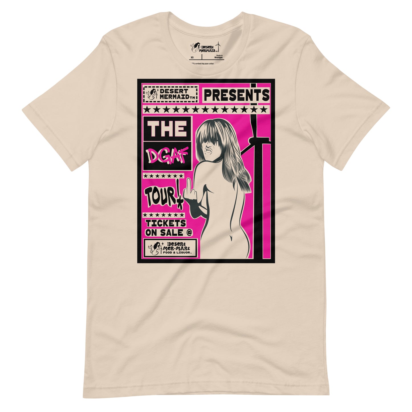 DGAF Tour Graphic Unisex t-shirt